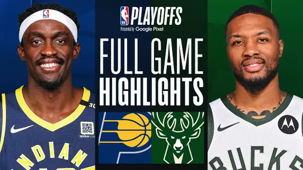 #6 PACERS at #3 BUCKS | FULL GAME 2 HIGHLIGHTS | April 23, 2024