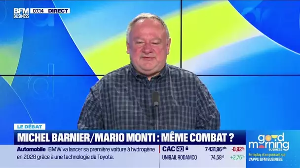 Nicolas Doze face à Jean-Marc Daniel : Michel Barnier/Mario Monti , même combat ?