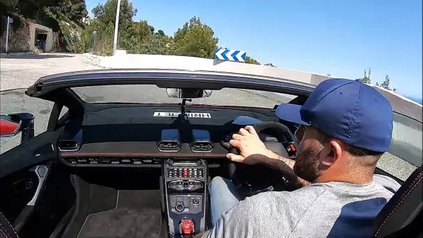 UN DÉMON !! De sortie en Lambo HURACAN PERFORMANTE SPYDER !!