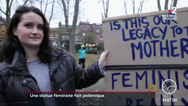 Une statue féministe fait polémique