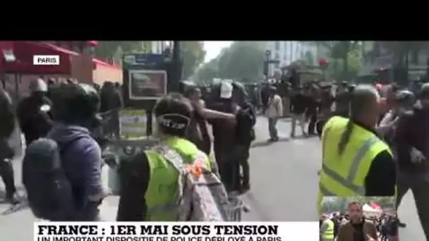 1er mai sous tension : heurts entre police et "black blocs" avant la manifestation