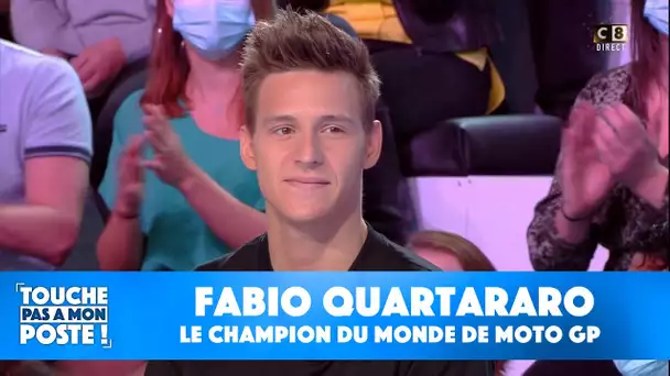 Fabio Quartararo, le champion du monde de moto GP dans TPMP !