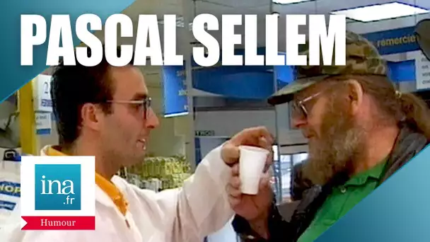Pascal Sellem fait gouter une boisson énergisante | Archive INA
