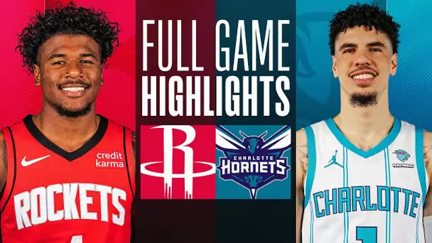 ROCKETS at HORNETS | FULL GAME HIGHLIGHTS | January 26, 2024