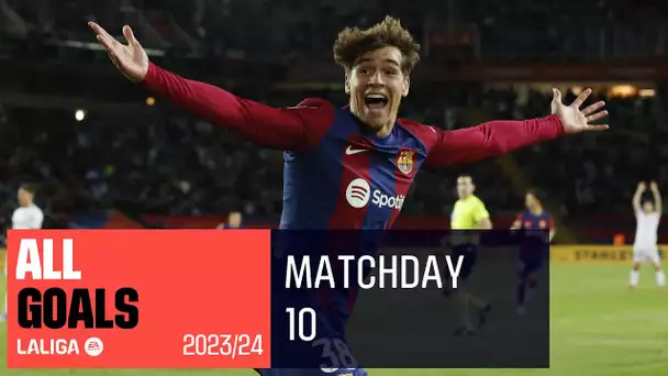 All Goals Matchday 10 LALIGA EA Sports 2023/2024