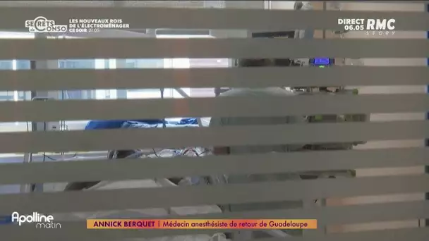 Covid-19 en Guadeloupe: en réanimation, "on ne pouvait pas prendre tout le monde"