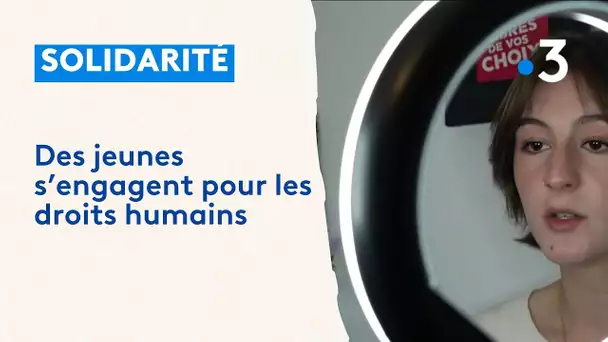 Solidarité : des jeunes Normands s’engagent pour les droits humains