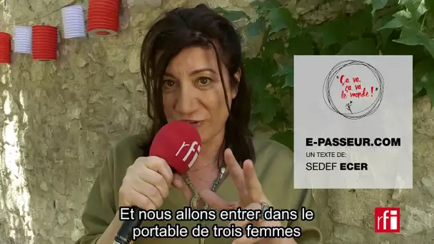 L’écrivaine turque Sedef Ecer présente « E-passeur.com » #FDA16