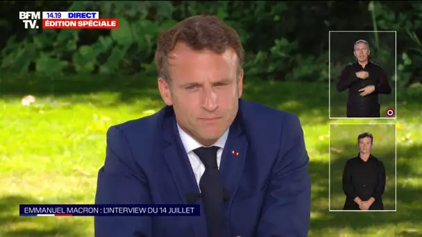 Emmanuel Macron: "Certains avaient voulu me voir comme Jupiter, c'est plus Vulcain"