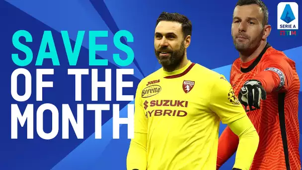 Handanović, Sirigu, Drągowski and more! | Saves of the Month | January 2021 | Serie A TIM