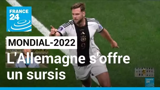 Mondial-2022 : L'Allemagne s'offre un sursis et garde espoir • FRANCE 24