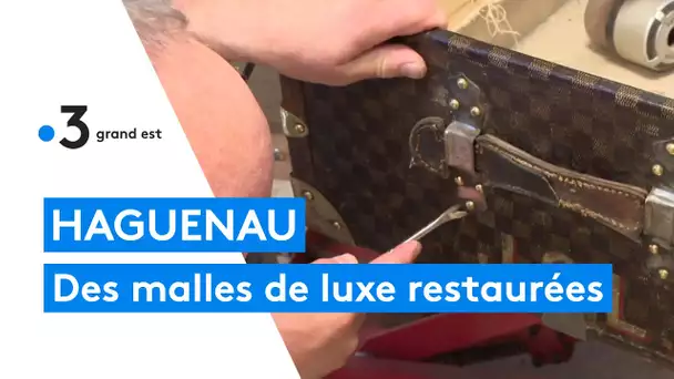 Haguenau : cet atelier spécialisé restaure des malles de luxe à plus de 100.000€