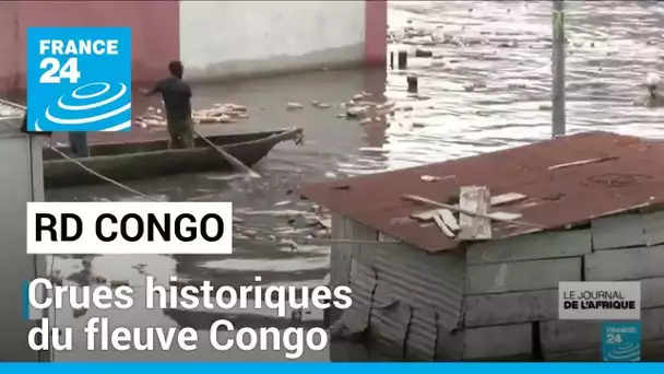 RD Congo : crues historiques du fleuve Congo • FRANCE 24