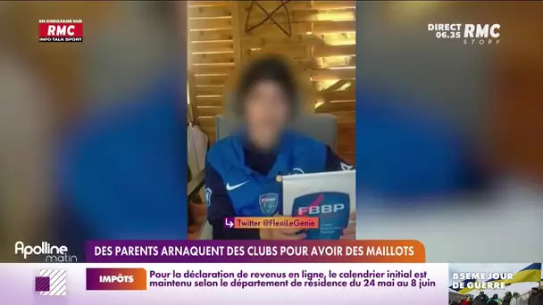 Des parents ont fait passer leur enfant pour malade dans le but de recevoir des maillots de foot