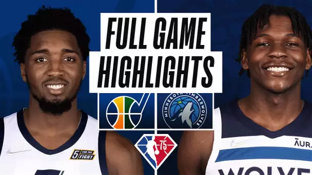 JAZZ at TIMBERWOLVES | FULL GAME HIGHLIGHTS | December 8, 2021