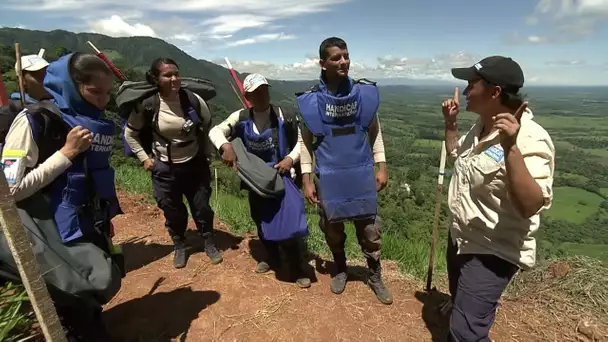 Les femmes démineuses de Colombie