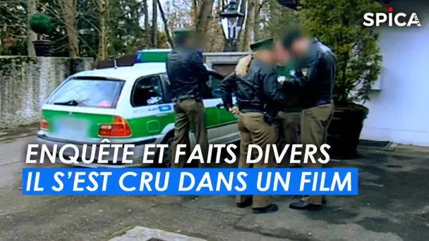 Le suspect s'est cru dans un film : Enquête et faits-divers