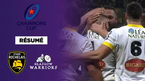 🏆🏉 Résumé - Champions Cup : Débuts réussis pour la Rochelle face à Glasgow !