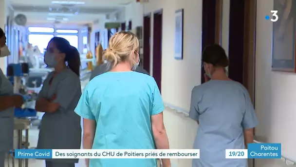 Poitiers : 6 infirmiers du CHU sommés de rembourser leur "prime Covid"
