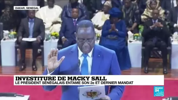 Le président sénégalais Macky Sall entame son 2e et dernier mandat