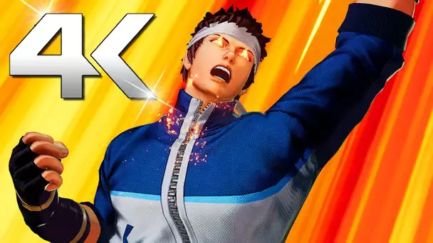 KOF XV : "SHINGO YABUKI" Gameplay Trailer 4K