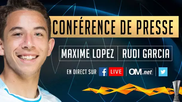 OM - Limassol | La conférence de Maxime Lopez et Rudi Garcia