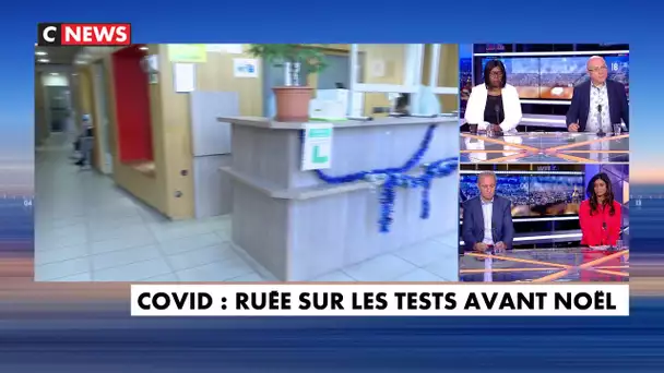 Covid : ruée sur les tests avant Noël