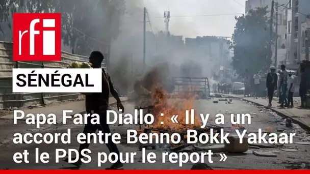 Sénégal - Papa Fara Diallo : « Il y a un accord entre Benno Bokk Yakaar et le PDS pour le report »