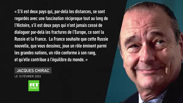 La présidence Chirac, âge d'or des relations franco-russes