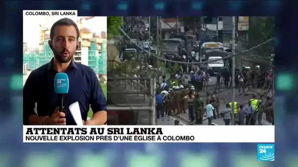 Nouvelle explosion au Sri Lanka durant une opération de déminage d'une bombe à Colombo