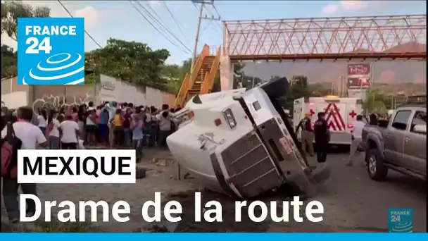 Accident au Mexique : 53 migrants tués dans un accident de camion • FRANCE 24