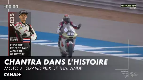 Somkiat Chantra dans l'histoire - Grand Prix de Thailande - Moto 2