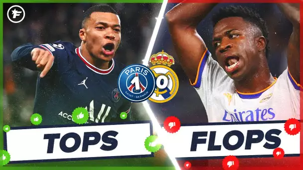 PSG-Real Madrid (1-0) : un Kylian Mbappé XXL porte Paris, Vinicius rate tout | Tops et Flops