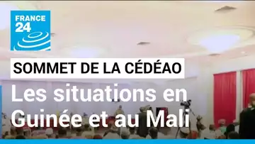 Les situations en Guinée et au Mali au menu du sommet de la Cédéao • FRANCE 24