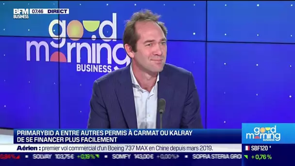 François De Wiljes (PrimaryBid): Financement, PrimaryBid a été lancée en partenariat avec Euronext