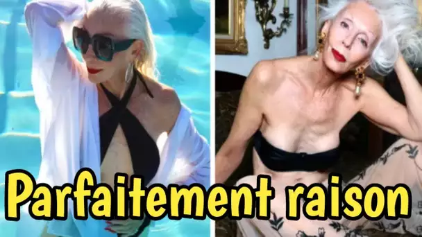 "Une femme de 74 ans assume pleinement son style : "Je porte simplement ce que je désire""