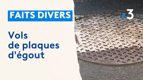 Insolite : vols de plaques d'égout dans la Vienne