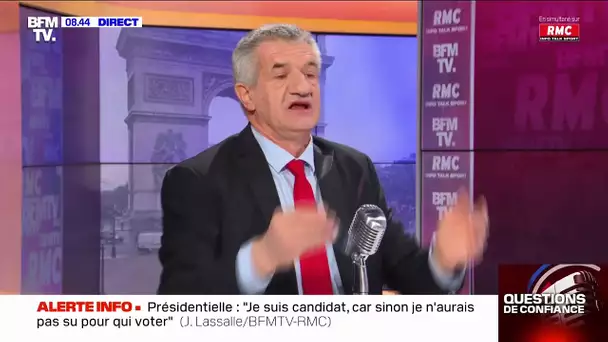 Lassalle : "Poutine est complètement dérangé, conseillé par Macron"