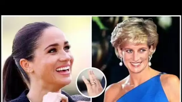 Le «lien de Meghan Markle avec la princesse Diana» a été vu pour la première fois dans sa bague de