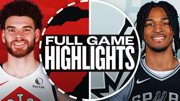 RAPTORS at SPURS | FULL GAME HIGHLIGHTS | April 13, 2025