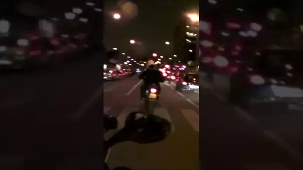 Course poursuite pour rattraper un scooter que les policiers connaissent bien