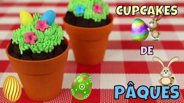 ♡• UN CUPCAKE DANS UN POT DE FLEUR ? | RECETTE DE PÂQUES •♡