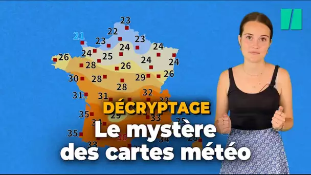 Météo : comment bien comprendre les cartes que vous voyez sur TF1, BMTV et France TV ?