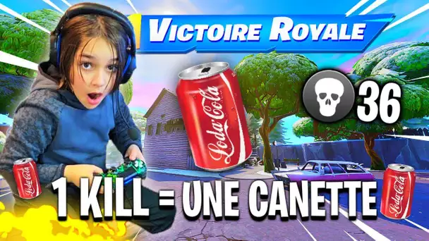 1 KILL = 1 CANETTE PENDANT LE RAMADAN SUR FORTNITE !