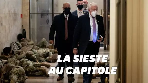 La Garde nationale campe au Capitole face à la menace de nouvelles violences