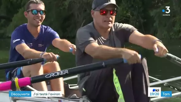 S'initier à l'aviron en glissant sur le Tarn