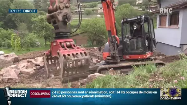 Déconfinement: ce patron d'une PME de BTP espère retrouver rapidement des chantiers