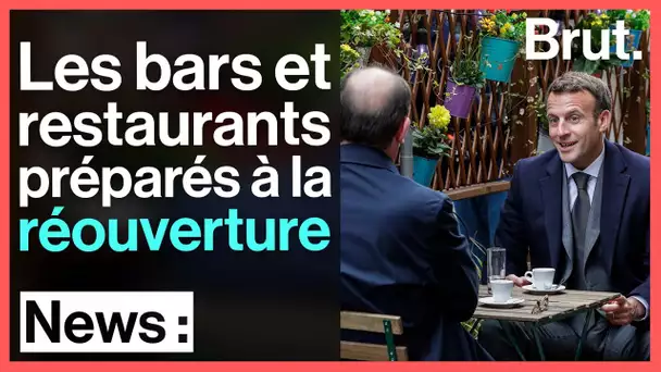 Les bars et restaurants se préparent pour retrouver leurs clients