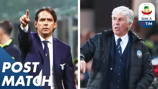 Lazio 1-3 Atalanta | Simone Inzaghi and Gian Piero Gasperini Post Match Press Conference | Serie A