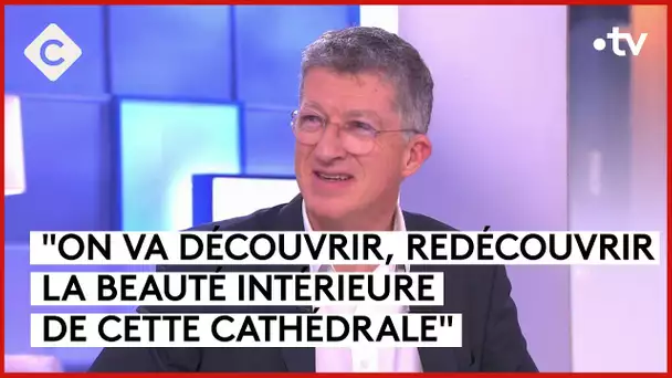 Notre-Dame de Paris : réouverture dans un an - C à Vous - 08/12/2023